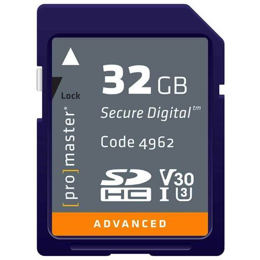ProMaster 32GB SDHC Advanced Memory Card