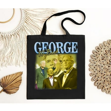 Vintage George W Bush Vintage Bag  Vintage George W Bush TBag Gift for Him and Her  Best George W Bush- Express Shipping Available-TH21837