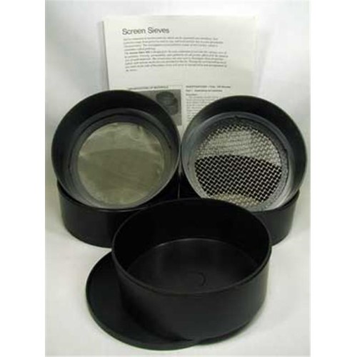 Hubbard Scientific 3070-4 Screen Sieves Kit  Set of 4