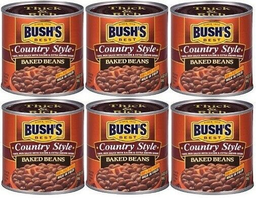 Bushs Best Country Style Baked Beans 6 Can Pack