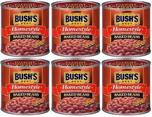 Bushs Best Homestyle Baked Beans 6 Can Pack