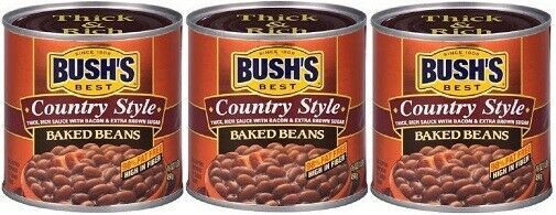 Bushs Best Country Style Baked Beans 3 Can Pack