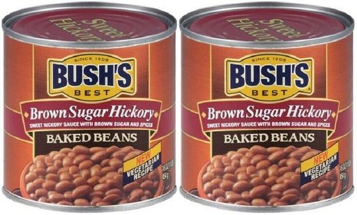 Bushs Best Brown Sugar Hickory Baked Beans 2 Can Pack
