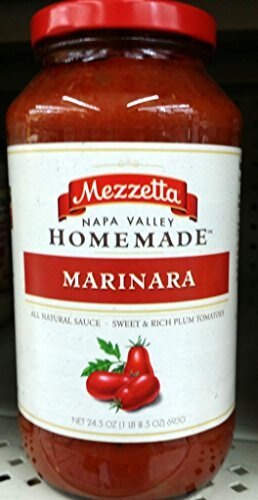 Mezzetta Napa Valley Homemade Marinara Sauce 24.5 Oz Pack of 2