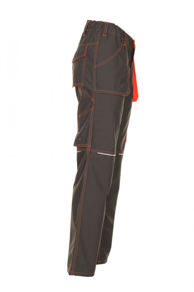 Planam Basalt Herren Neon Bundhose Oliv Orange Modell 6222