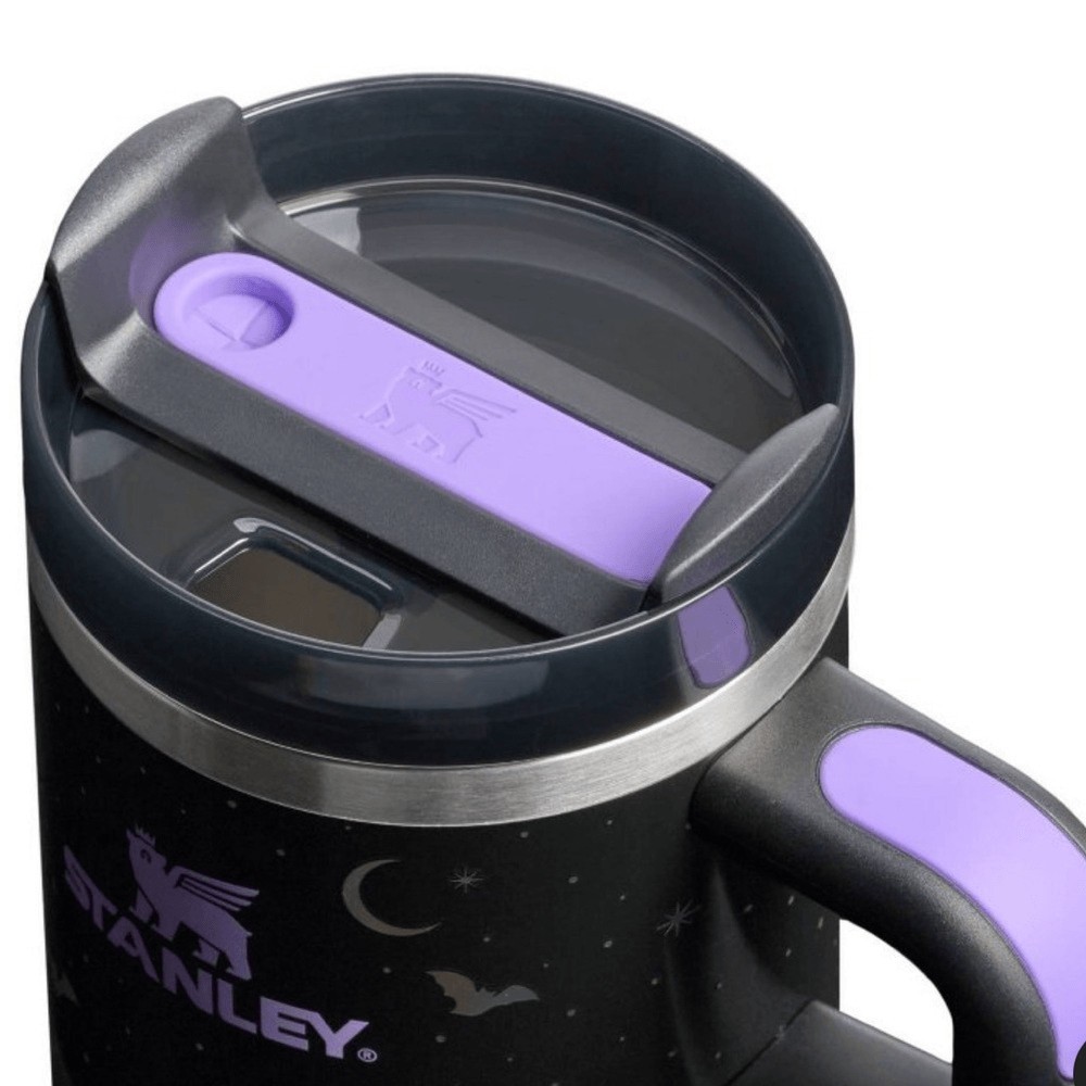 Stanley Halloween 20oz H2.0 Flowstate Quencher Tumbler in Spellcast Black. NWT!