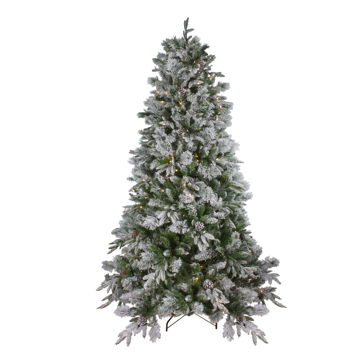 Northlight 6.5' LED Mix Rose Mary Pine Faux Tre E
