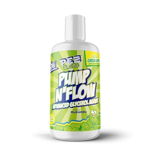 VMI Sports Pump N Flow Advanced Glycerol Agent | Stimulant Free Pre-Workout | Pumps, Hydration and Performance | Zero Sugar | 32 Fl Oz. 32 Servings (3