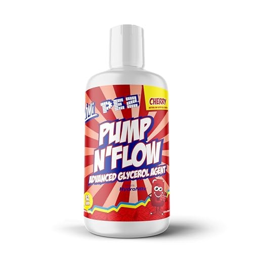 VMI Sports Pump N Flow Advanced Glycerol Agent | Stimulant Free Pre-Workout | Pumps, Hydration and Performance | Zero Sugar | 32 Fl Oz. 32 Servings (3