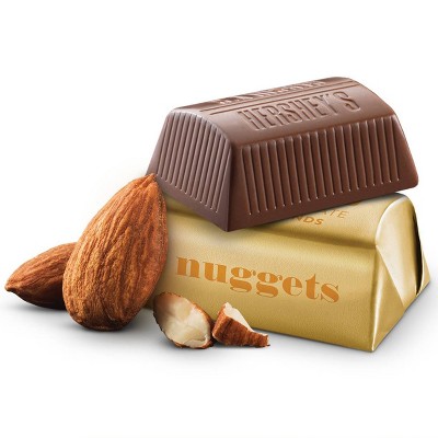 Hershey's 10.1 Oz Nuggets Milk Chocolate with Almonds thumbnail