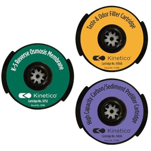 Kinetico K5 Systems, 3 Cartridge Set (Part No. 9461 PURPLE, 9306 ORANGE & 12752 GREEN RO) thumbnail