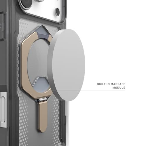 UAG iPhone 17 Pro Max Case with Kickstand Plasma XTE - Compatible with MagSafe Transparent Military Grade Protective Cover  Ash/Titanium thumbnail