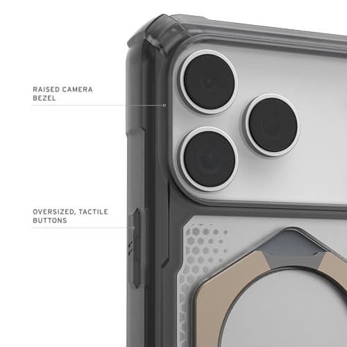 UAG iPhone 17 Pro Max Case with Kickstand Plasma XTE - Compatible with MagSafe Transparent Military Grade Protective Cover  Ash/Titanium thumbnail