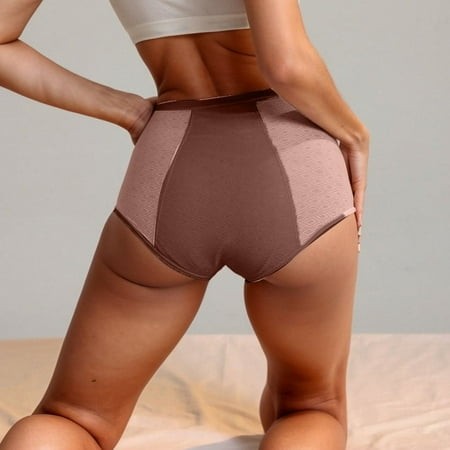 Hauaitttt Thin High Waist Leak Proof Women S Underwear Breathable Sanitary Underwear for Menstrual Cycle Barely There Bras for Women 4742 Plus Size G 