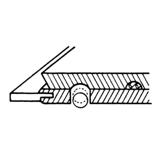 Safco Mobile Parallel Ruling Straightedge 48 in. (7263-a)