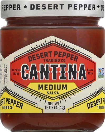 Desert Pepper, Red Salsa Cantina Medium, 16 Ounce