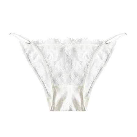 Yuhangmm Women S Panties Women Casual Sexy Lace Low Waisted Briefs Panties Barely There Bras for Women 4742