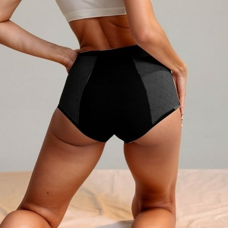Hauaitttt Thin High Waist Leak Proof Women S Underwear Breathable Sanitary Underwear for Menstrual Cycle Barely There Bras for Women 4742 Plus Size G 