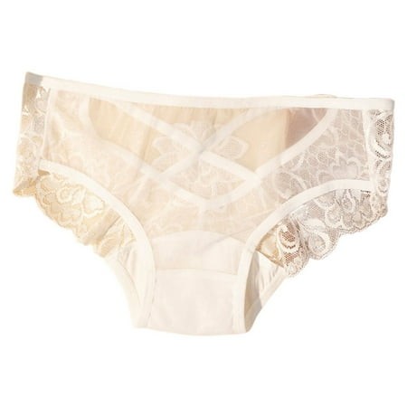 BAODANN Women S Sexy Cut Out Lace Low Rise Lift Traceless Pure Briefs Underwear Women Bikini Barely There Bras for Women 4742 V Cut Panties for Women 