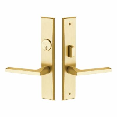Baldwin 6974.FD Dummy Set Handleset Lifetime PVD Satin Brass