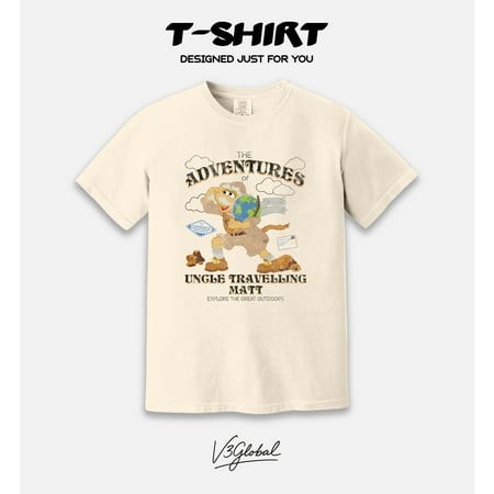 Fraggle Rock Uncle Traveling Matt Adventure Explore TV Comfort Color T-Shirt V60497  up to Size 4XL