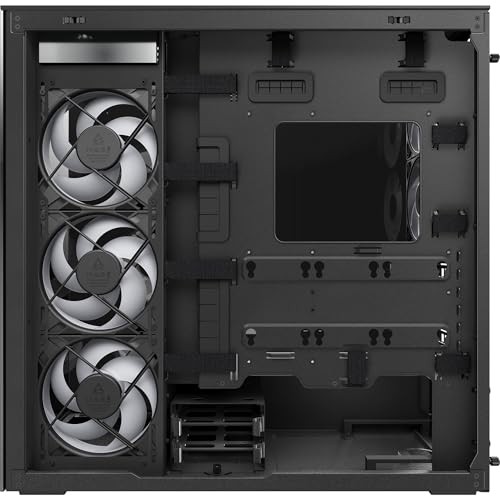 ARCTIC Xtender VG (Mirror Black) Premium E-ATX PC Case with Vertical GPU Mounting thumbnail