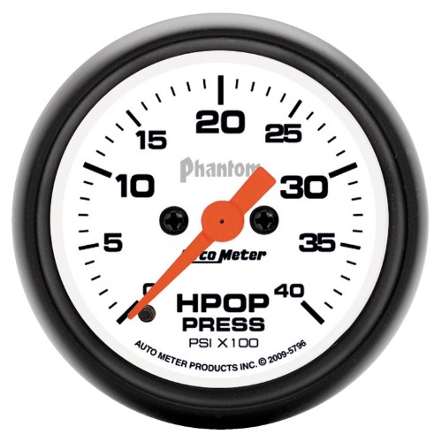 AutoMeter 5796 Phantom Digital Stepper Motor HPOP Press. Gauge