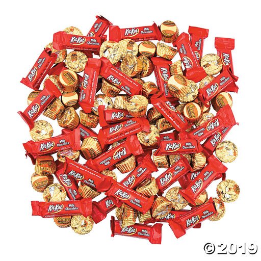 Hershey’s® Reese’s® Peanut Butter Cups & KitKat® Chocolate Candy Assortment  128 Pieces