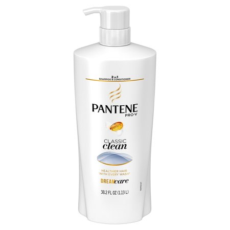 Pantene Pro-V 2-in-1 Shampoo & Conditioner, Classic Clean, 38.2 Fl Oz