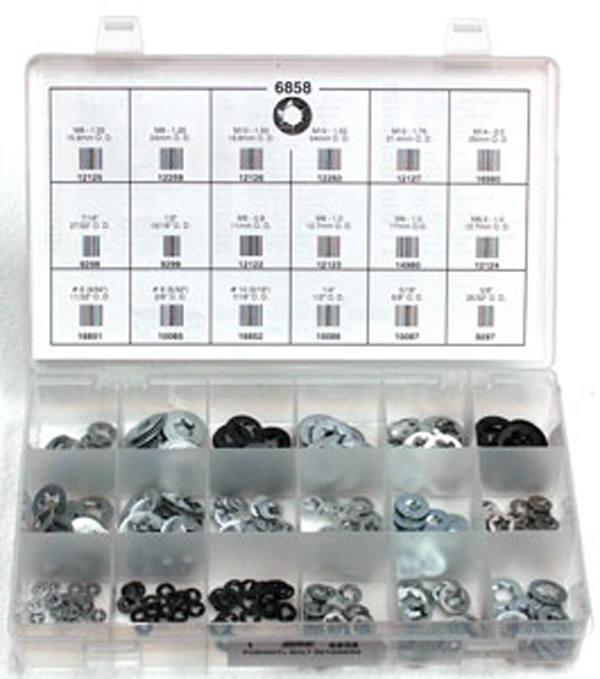 Auveco # 6858 Pushnut Bolt Retainer Quik-Select Kit. Assortment. Qty 1