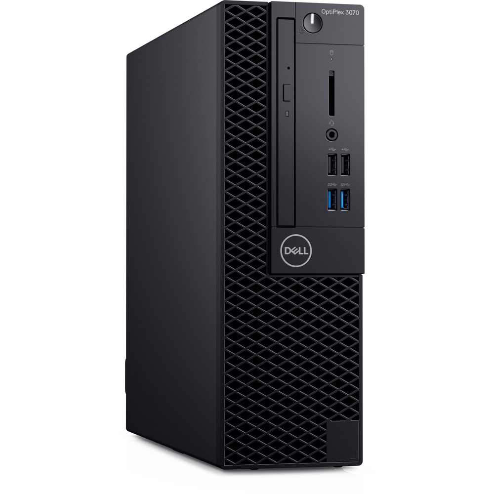 Dell OptiPlex 3000 3070 Desktop Computer - Core I3 I3-9100 - 8 GB RAM - 256 GB SSD - Small Form Factor - Black