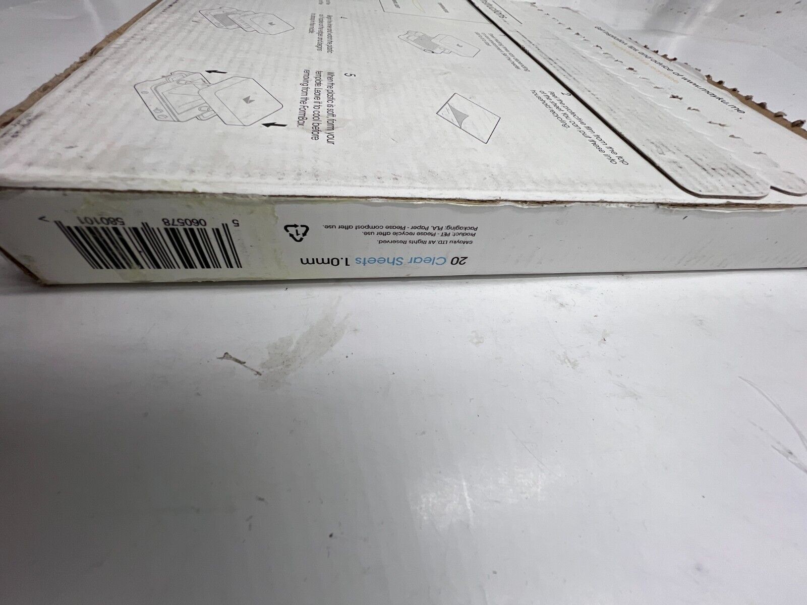 Box of 20 Mayku FormBox Clear Sheets 1.0mm Slight Flex and Non-stick Surface thumbnail