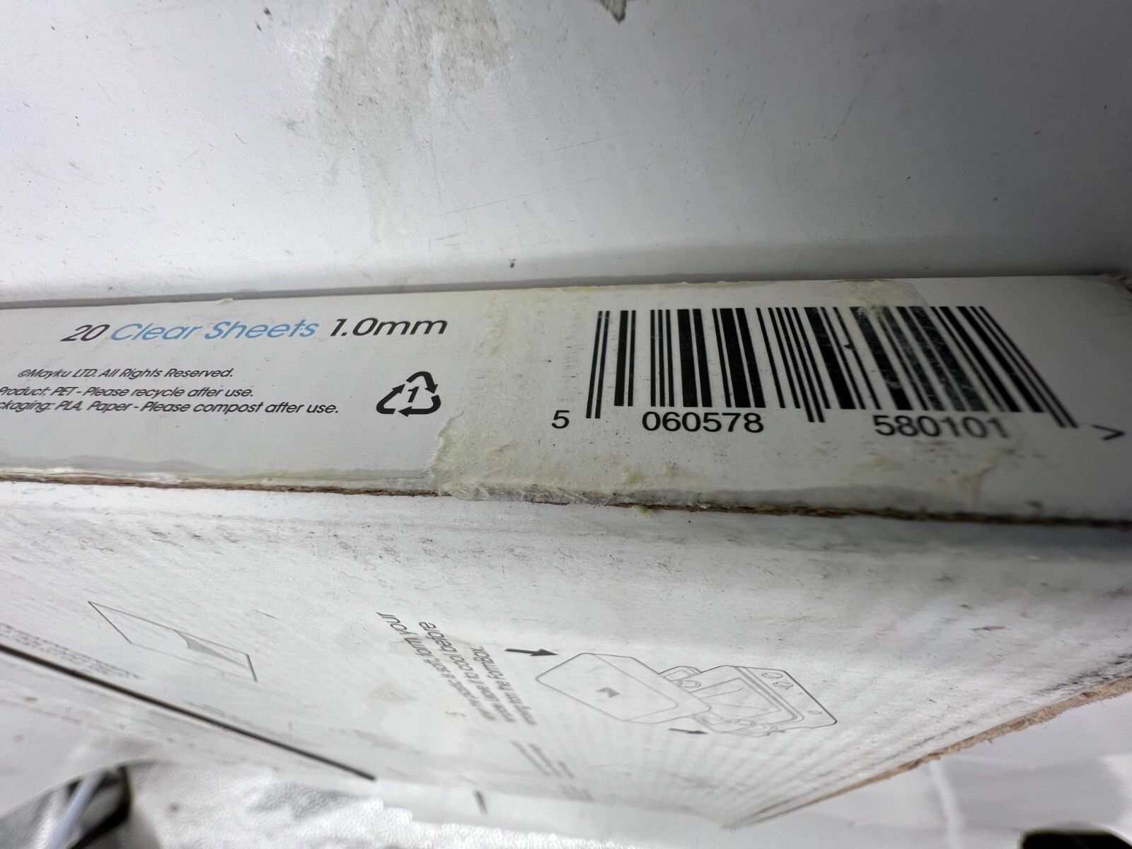 Box of 20 Mayku FormBox Clear Sheets 1.0mm Slight Flex and Non-stick Surface thumbnail