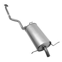 AP Exhaust Muffler 7668 - AP Exhaust Muffler 7668 - Our Best Direct Fit OE Replacement Muffler; Constructed from 100% Aluminized Steel; Original Equip