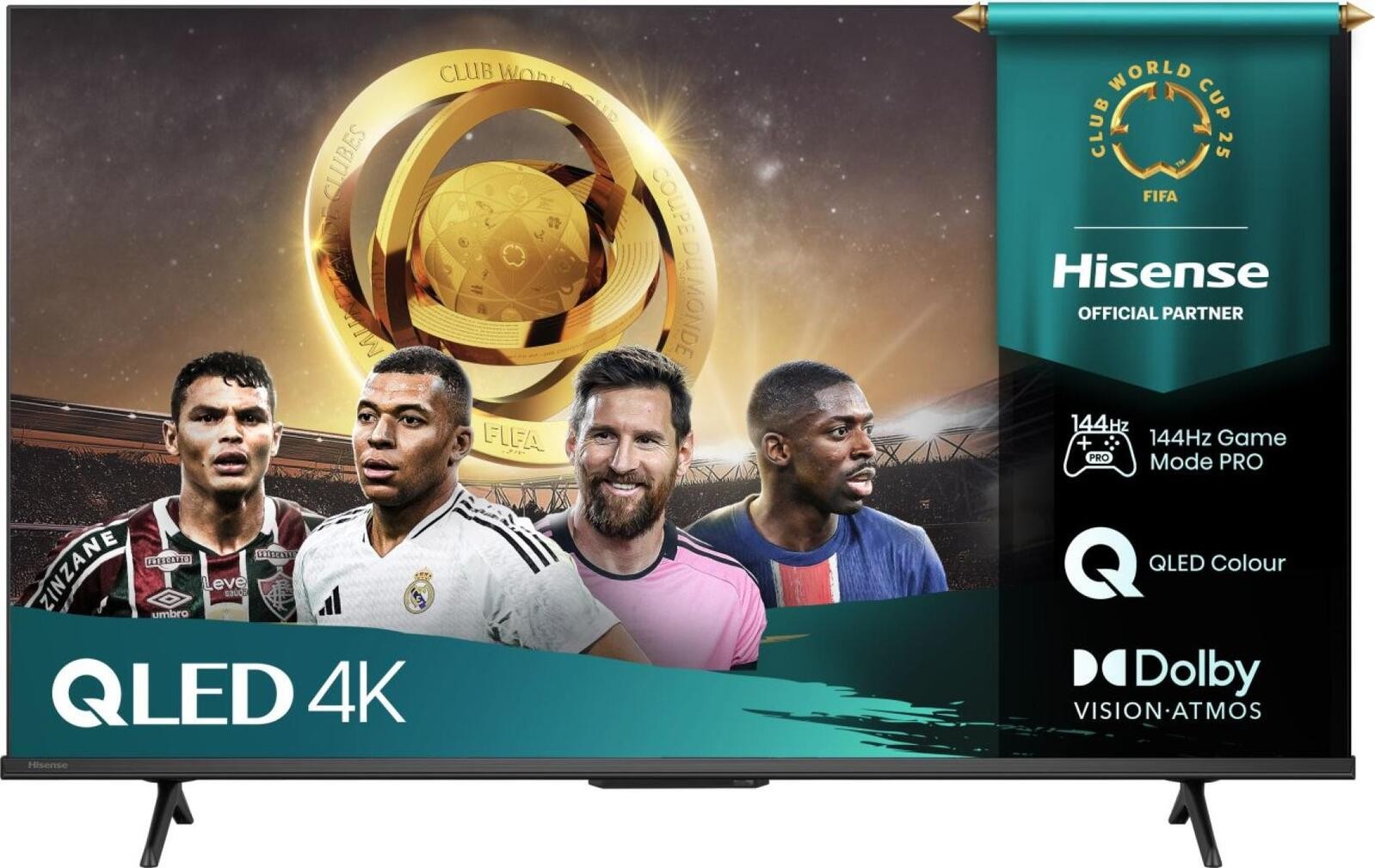 Hisense 100E7Q PRO QLED Smart TV 253 Cm (100