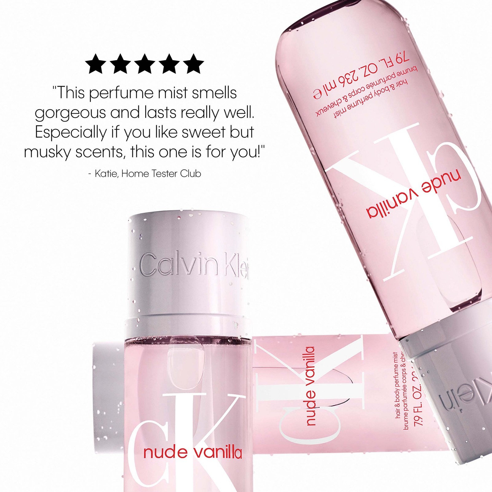 Calvin Klein Ck Body Mist Nude Vanilla 236ml thumbnail