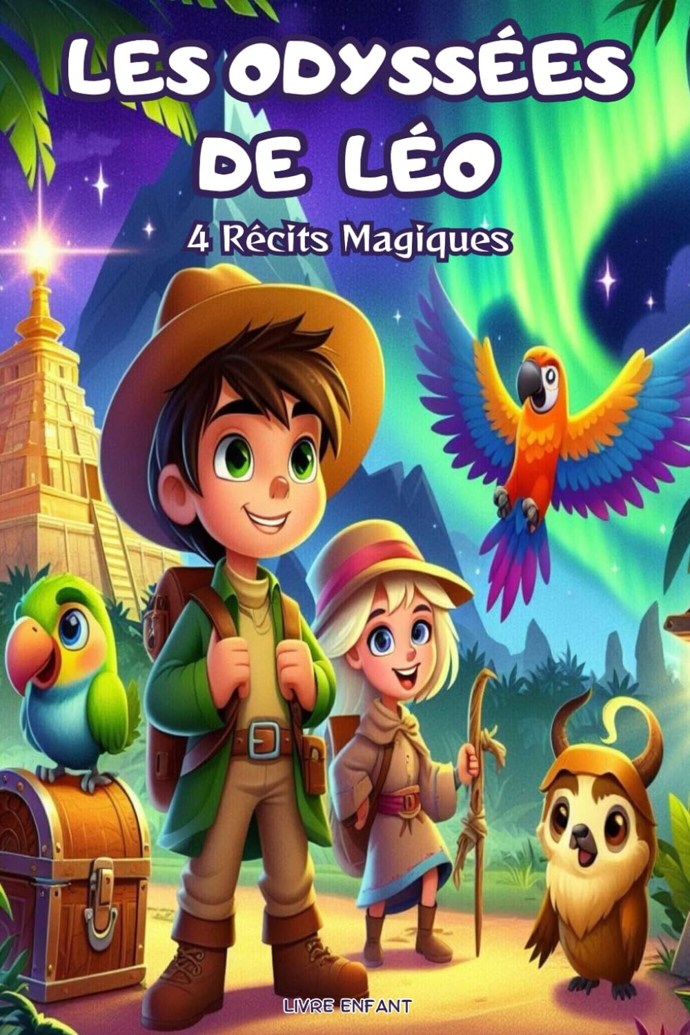 Les Odyssées De Léo - 4 Récits Magiques - Livre Enfant: Des Aventures Captivantes Sur Le Courage, L'amitié, La Connaissance De Soi, La Découverte thumbnail