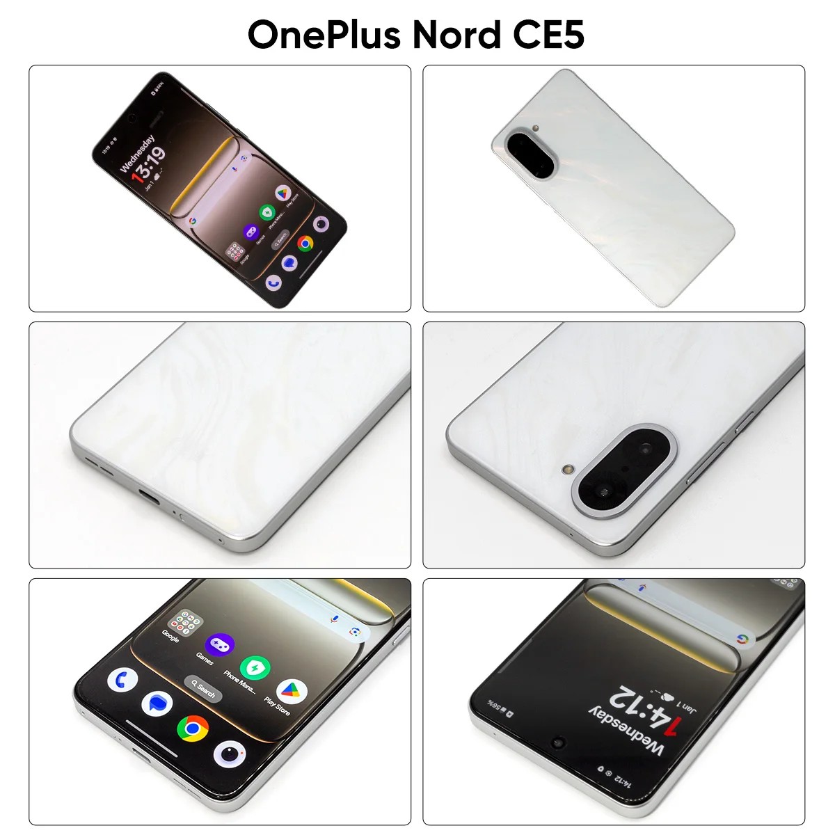 OnePlus Nord CE 5 5G Smartphone MediaTek Dimensity 8350 Apex 6,77 Zoll AMOLED-Display 5200 MAh 80 W SUPERVOOC 50 MP Sony-Kamera OlS thumbnail