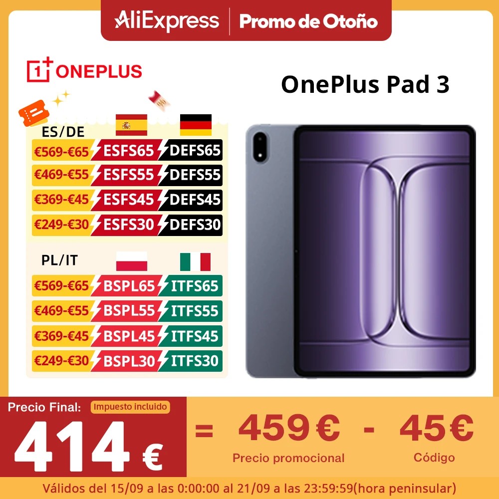 Komplett Neues OnePlus Pad 3 Global Version Tablet Snapdragon 8 Elite 13,2