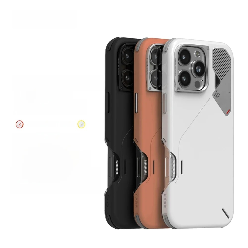 Aulumu A16 Stoßfeste Hülle Für iPhone 16 Pro/Pro Max |   Kamerarahmen Aus Aluminiumlegierung |   Mehrschichtiger Verbundschutz