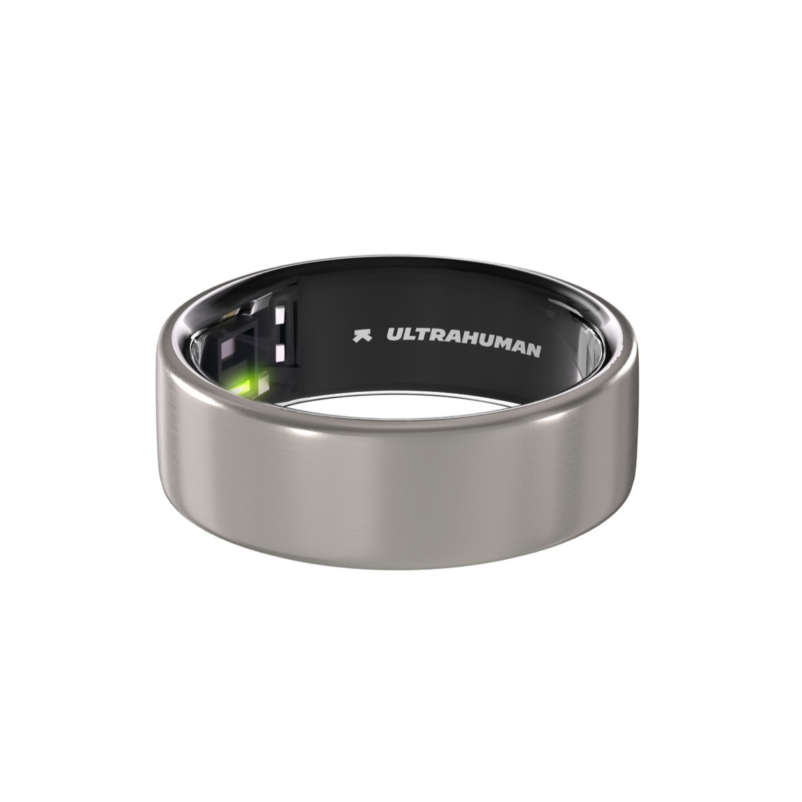Ultrahuman Ring AIR - Raw Titanium - Size 14