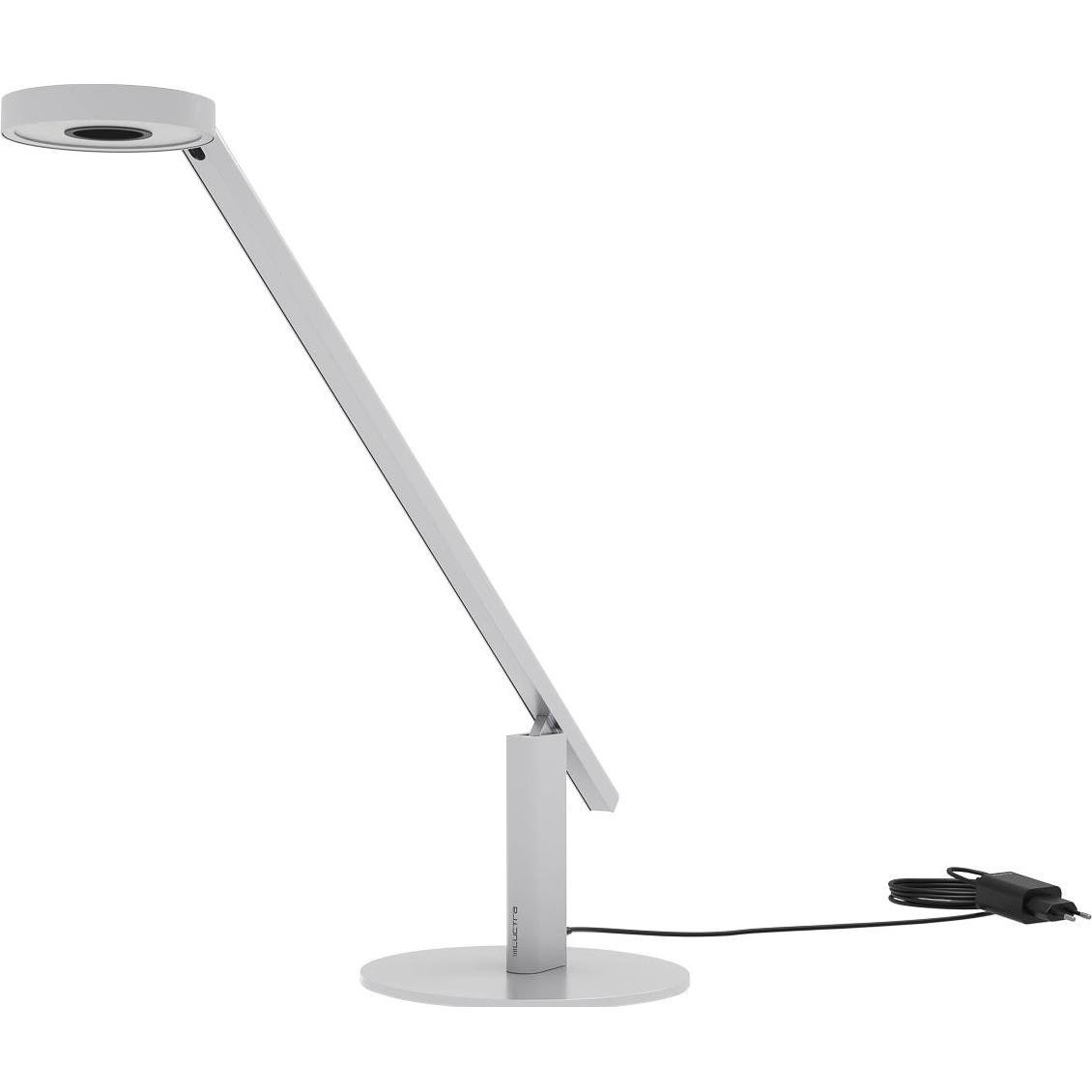 Durable LUCTRA® 921423 Schreibtischleuchte LED LED Fest Eingebaut 10 W Silber