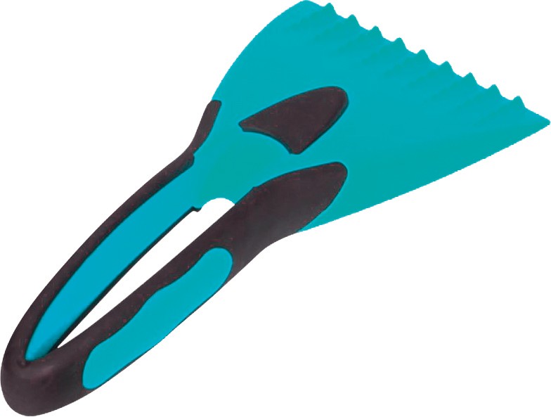 IWH Eiskratzer 2K, Softgriff, Länge: 215 Mm, Blau