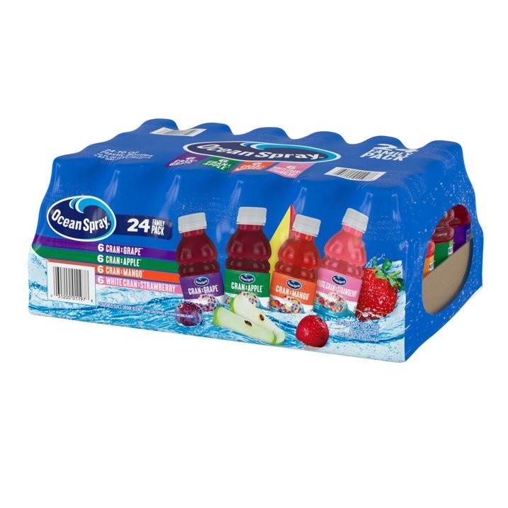Ocean Spray Cranberry Juice Family Pack, 10 Fl. Oz., 24 Pk