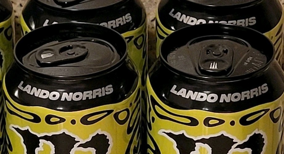 6x LIMITED Lando Norris Edition Monster Energy Drink Zero Sugar 16 FL OZ 6 PACK thumbnail