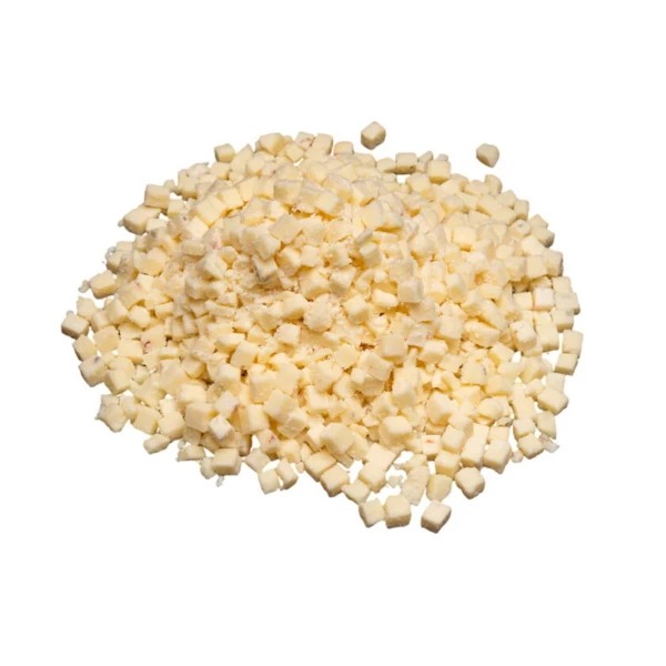 The Bearded Butchers High-Temp Pepper Jack Cheese  1 Lb Bag  1/4-inch Cubes  Shelf-Stable  400°F High Temp  for Sausage  Brats  Snack Sticks  Burgers