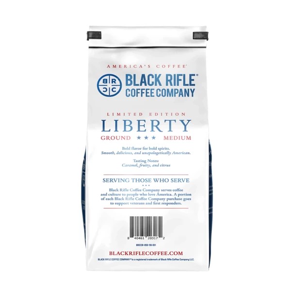 Black Rifle Coffee Company Liberty Roast  Medium Roast  Ground Coffee 11oz thumbnail