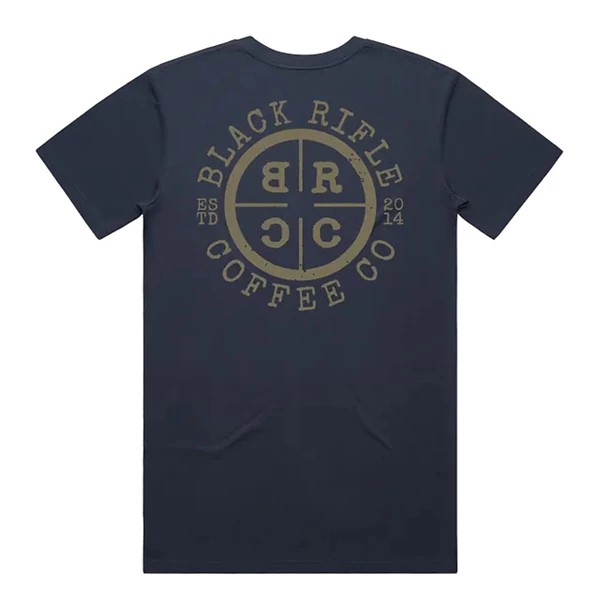 Men's Black Rifle Coffee Company Special Elite T-Shirt Medium Midnight Navy