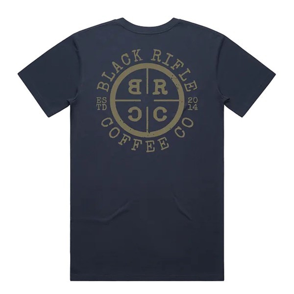 Men's Black Rifle Coffee Company Special Elite T-Shirt Large Midnight Navy
