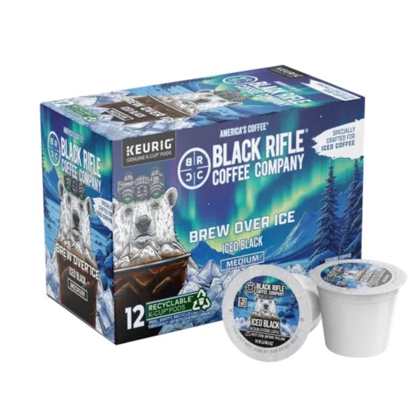 Black Rifle Coffee Company Iced Black 12 Count Rounds Coffee